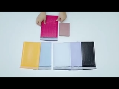 Mailer à bulles en plastique de recyclage résistant aux UV avec fermeture de scellé pour expédition sécurisée